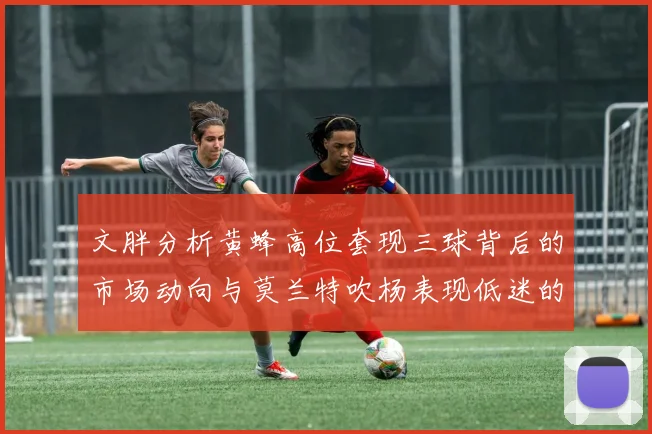 文胖分析黄蜂高位套现三球背后的市场动向与莫兰特吹杨表现低迷的影响